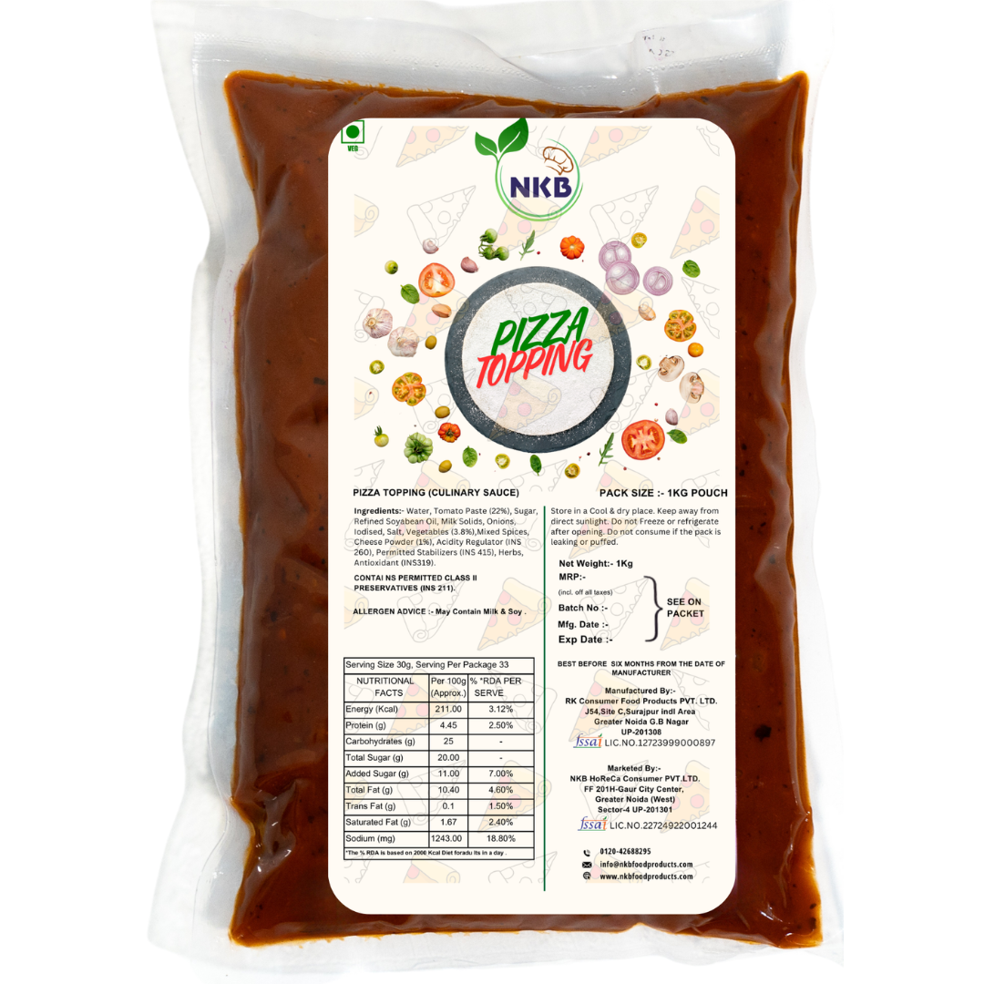 Italian Pizza Pasta Sauce manufacturer and supplier in India